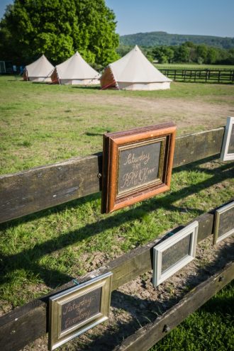 Bell tent photoshoot in Petworth