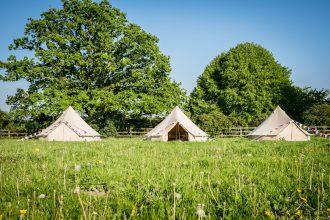 4m bell tents for glamping for weddings