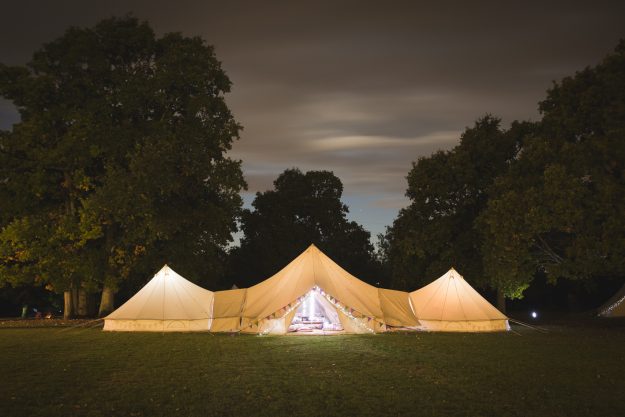 Wedding Glamping Lighting