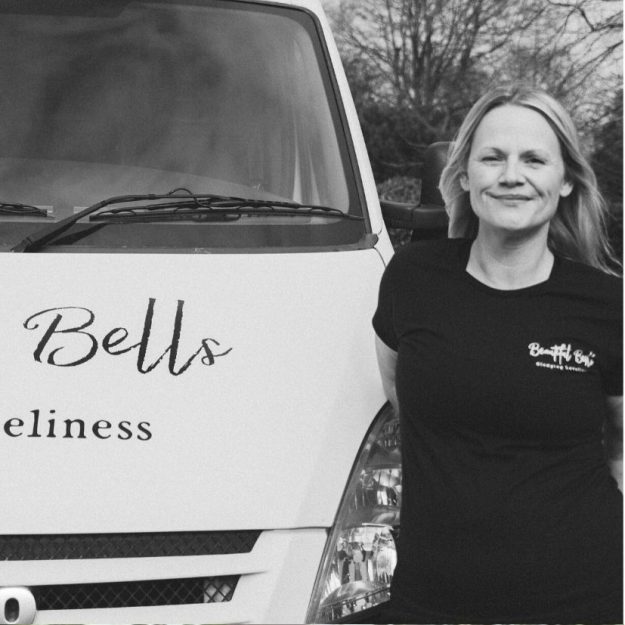 About Beautiful Bells. Meet the team at Beautiful Bells who deliver and set up bell tents for your wedding or event in Surrey - Katrina